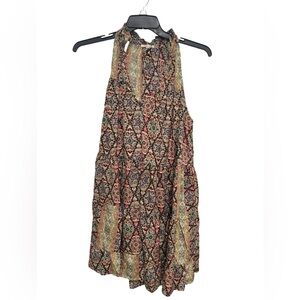 Paan tiered Boho dress